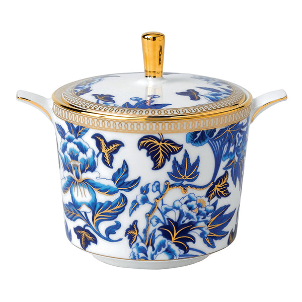 Wedgwood Hibiscus Covered Sugar