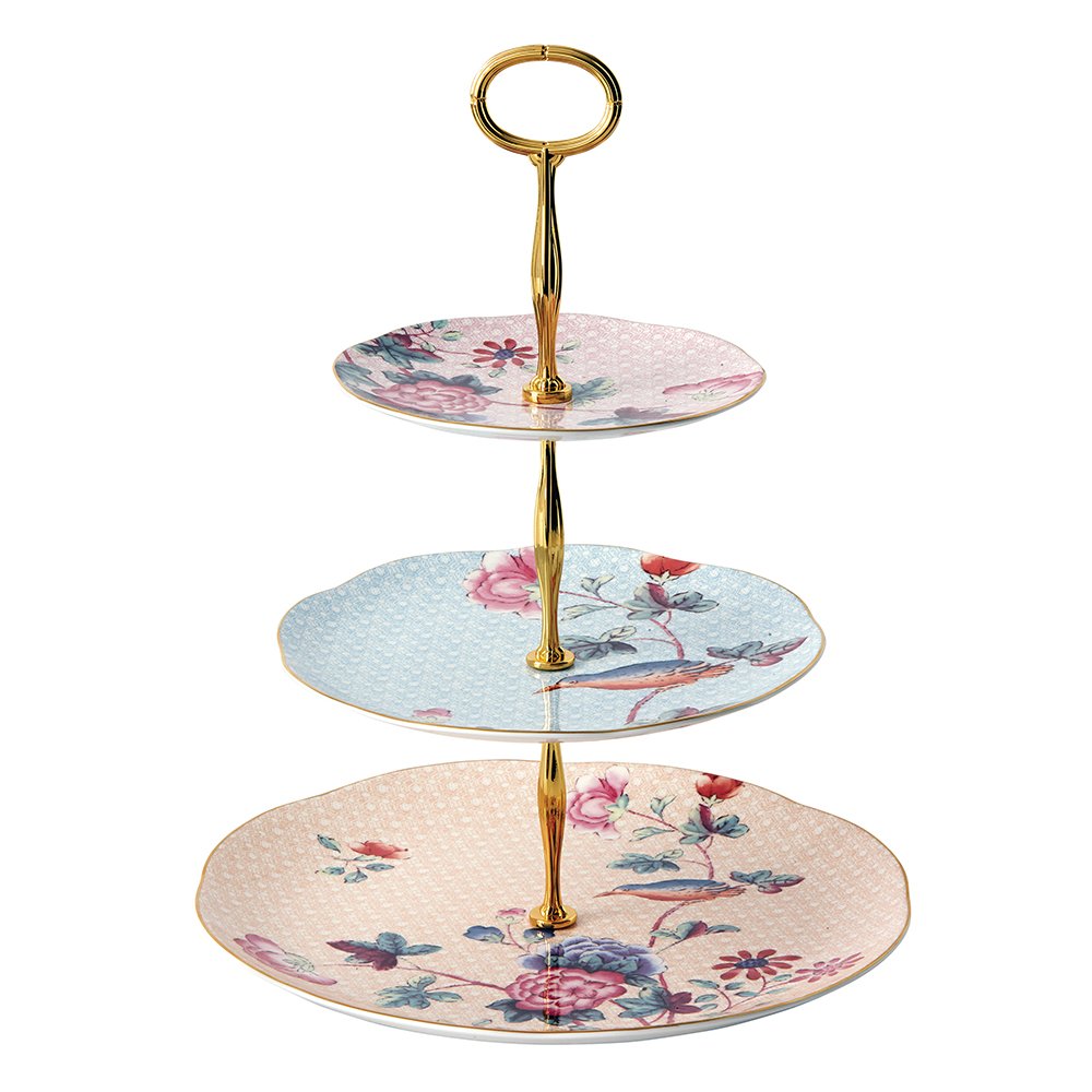 Wedgwood Cuckoo 3 Tier Cake Stand