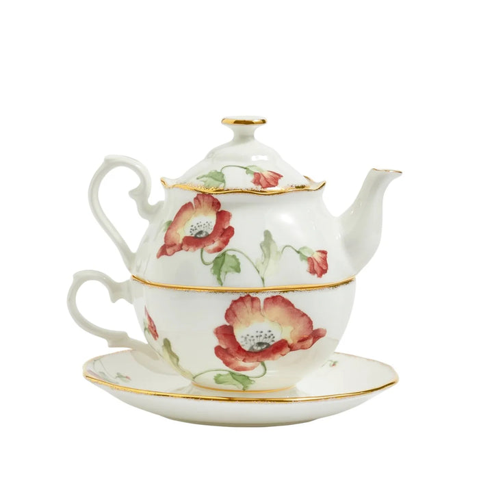 Royal Albert 100 Years Tea For One 1970 Poppy 500ml