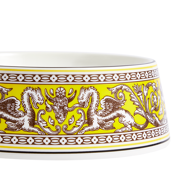 Wedgwood Florentine Pet Bowls Pet Bowl 21cm Citron