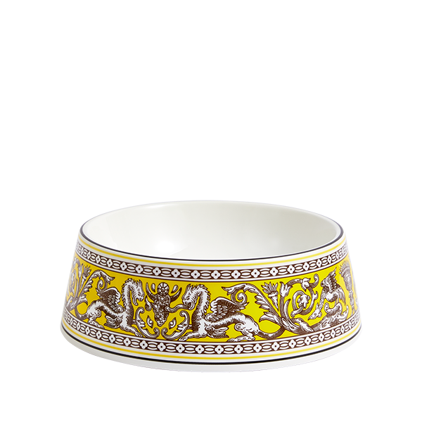 Wedgwood Florentine Pet Bowls Pet Bowl 21cm Citron