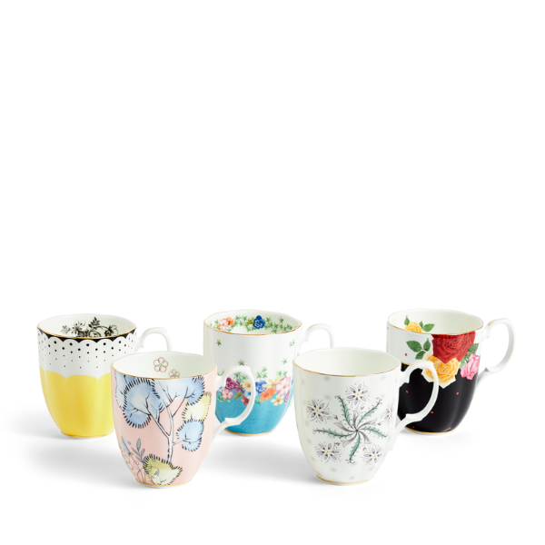 Royal Albert 100 Years Mug 400ml 1920 - 1960 Set of 5