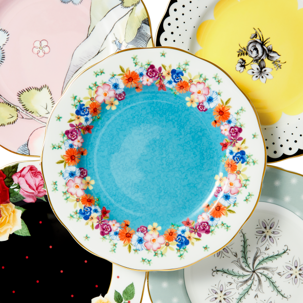 Royal Albert 100 Years Plate 20cm 1920 - 1960 Set of 5