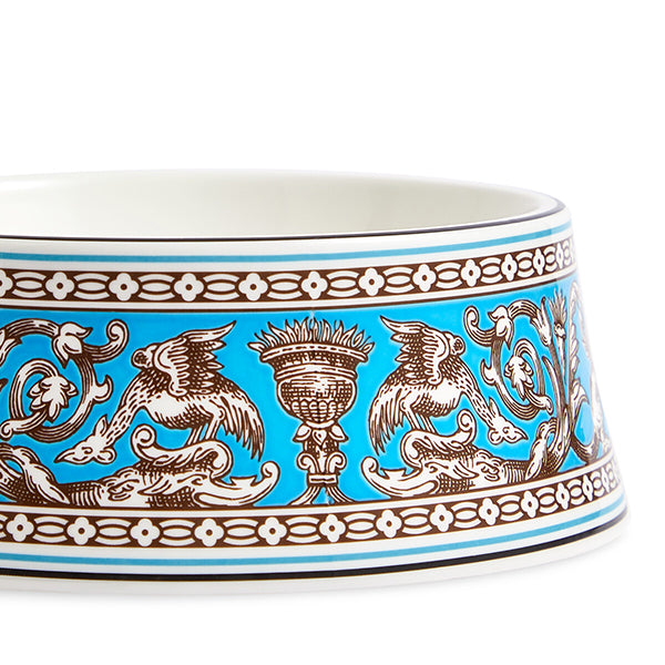 Wedgwood Florentine Pet Bowls Pet Bowl 17cm Turquoise
