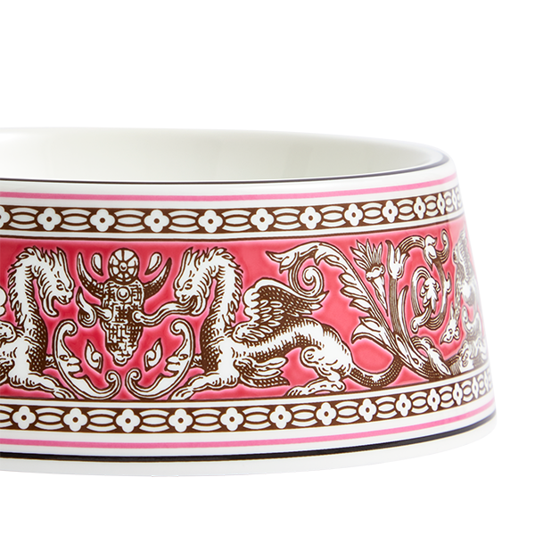 Wedgwood Florentine Pet Bowls Pet Bowl 17cm Fuchsia