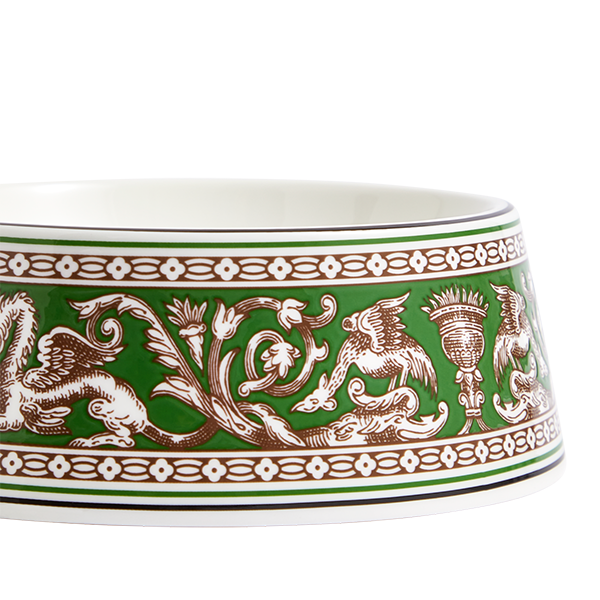 Wedgwood Florentine Pet Bowls Pet Bowl 17cm Verde
