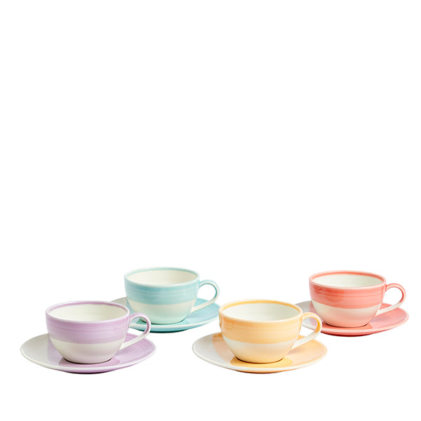 Royal Doulton 1815 Bright Cappuccino Cup & Saucer 275ml Set of 4
