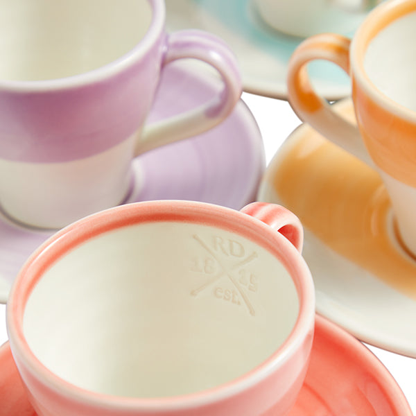 Royal Doulton 1815 Bright Espresso Cup & Saucer 110ml Set of 4
