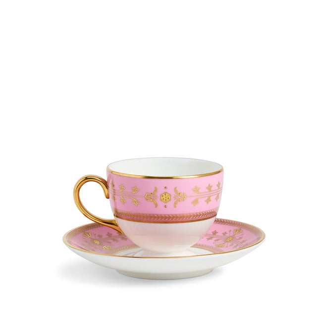 Bacchus Teacup Saucer 175ml 5.9floz Pink