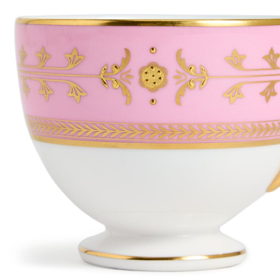 Bacchus Teacup Saucer 175ml 5.9floz Pink