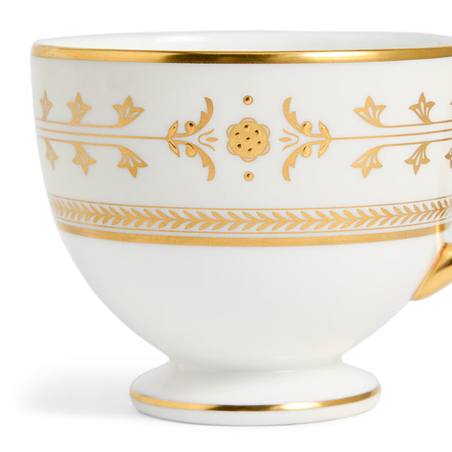 Bacchus Teacup Saucer 175ml 5.9floz Ivory