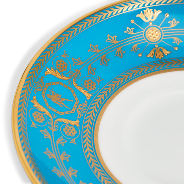 Bacchus Teacup Saucer 175ml 5.9floz Turquoise