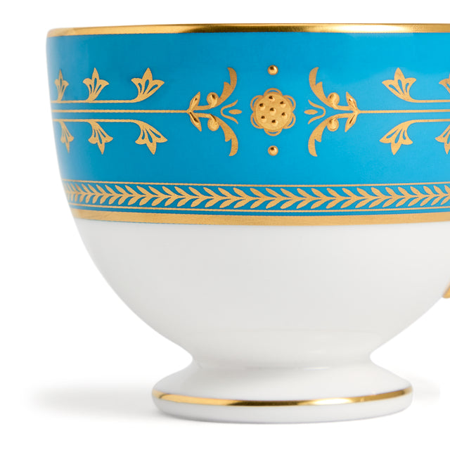 Bacchus Teacup Saucer 175ml 5.9floz Turquoise