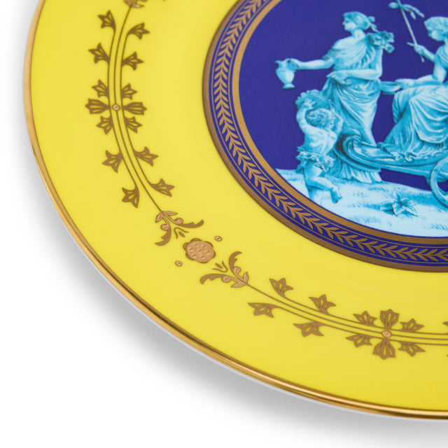 Bacchus Plate 20.6cm 8.1in Citron