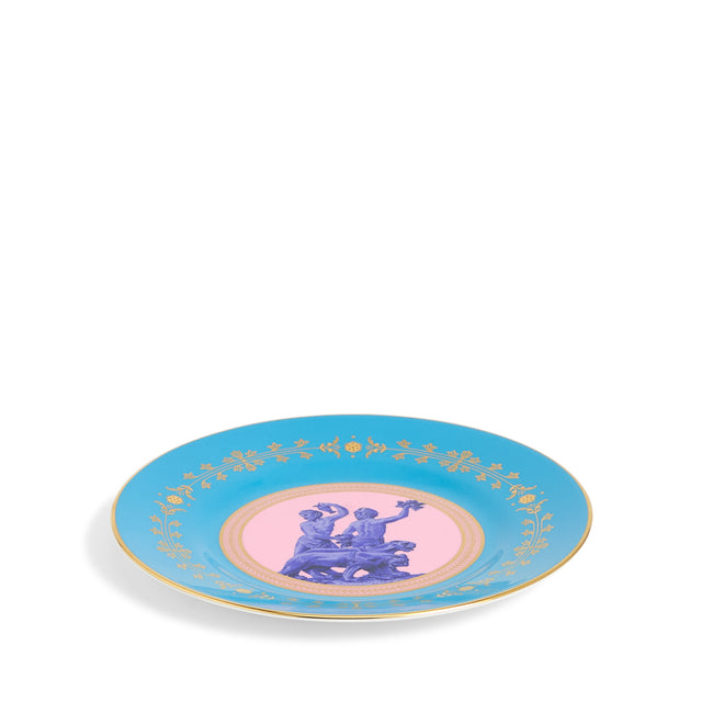 Bacchus Plate 20.6cm 8.1in Turquoise