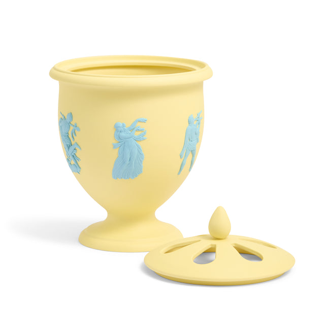 Wedgwood Prestige Bacchus Flower Vase Canary 20cm