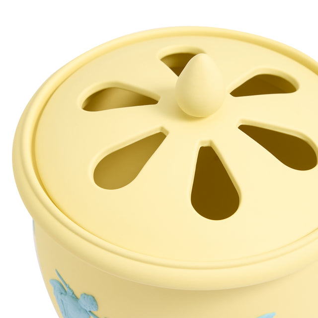 Wedgwood Prestige Bacchus Flower Vase Canary 20cm