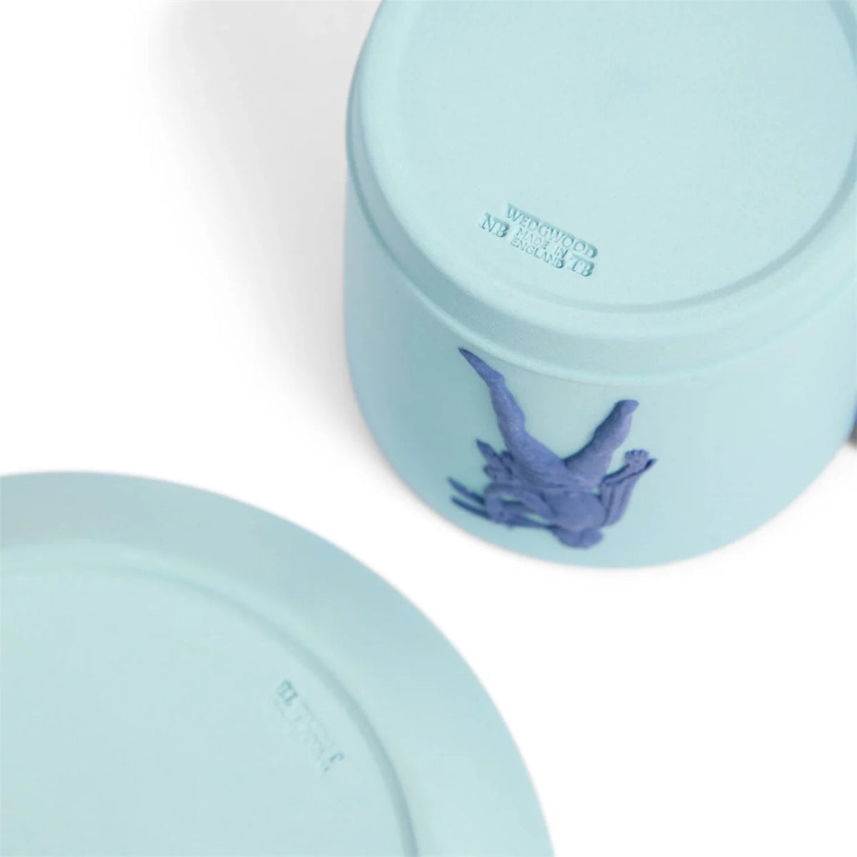 Wedgwood Bacchus Flaxman Teacup and Saucer Turquoise