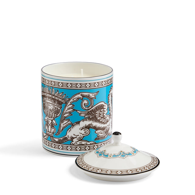 Wedgwood Florentine Scented Candle Turquoise