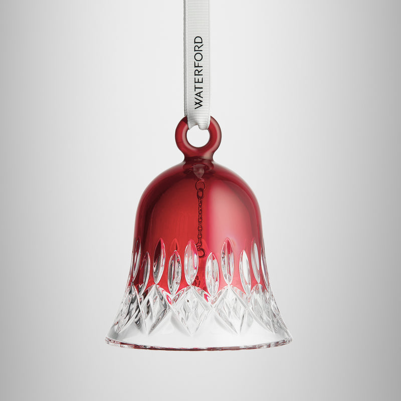 Waterford Lismore Bell Red Ornament