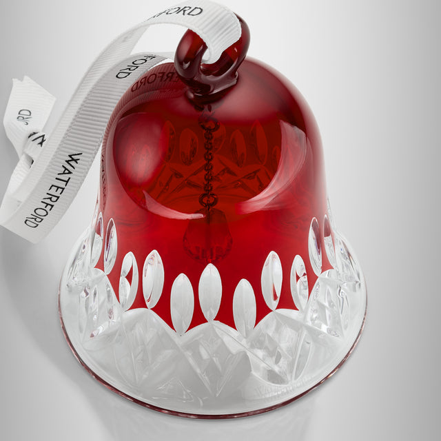 Waterford Lismore Bell Red Ornament