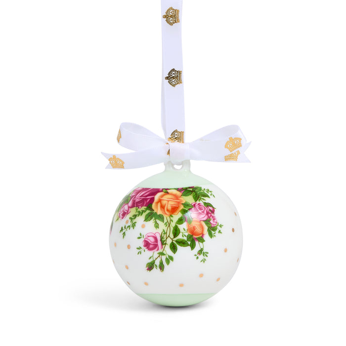Royal Albert Christmas Hanging Bauble Ornament