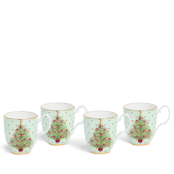 Royal Albert Christmas Mug Set of 4