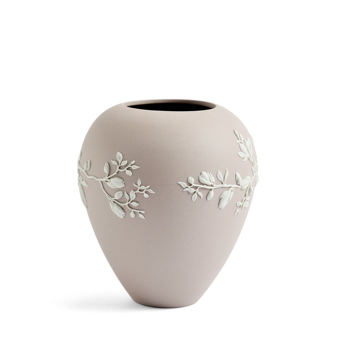 Wedgwood Magnolia Blossom Vase 18cm Mink