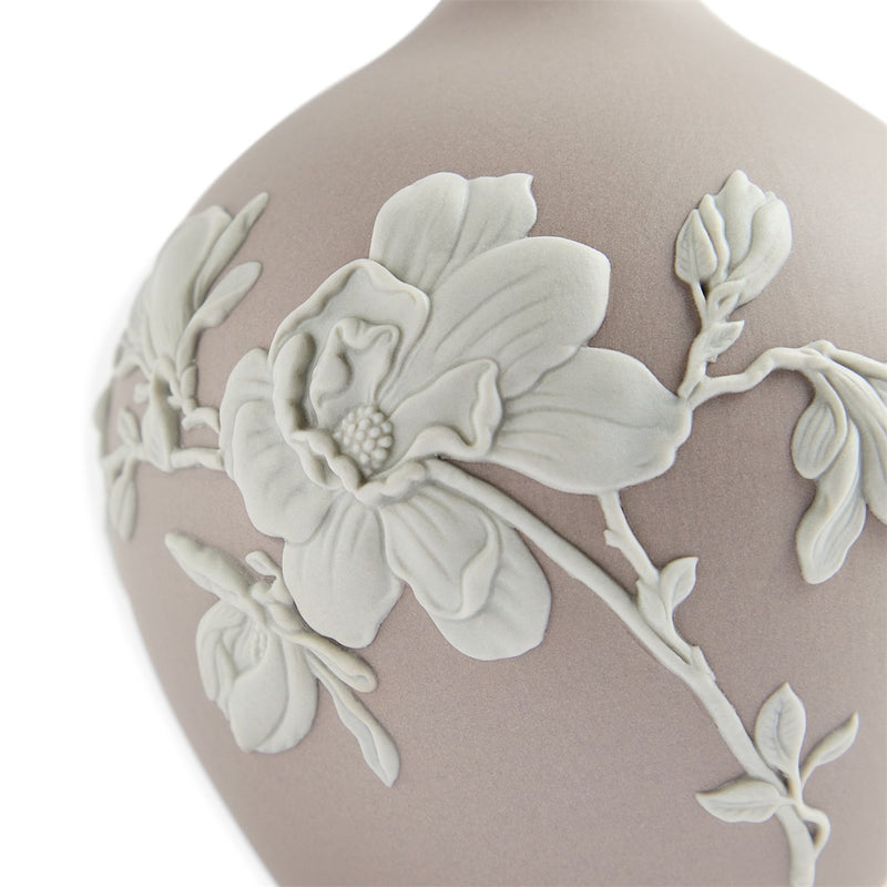 Wedgwood Magnolia Blossom Bud Vase Mink