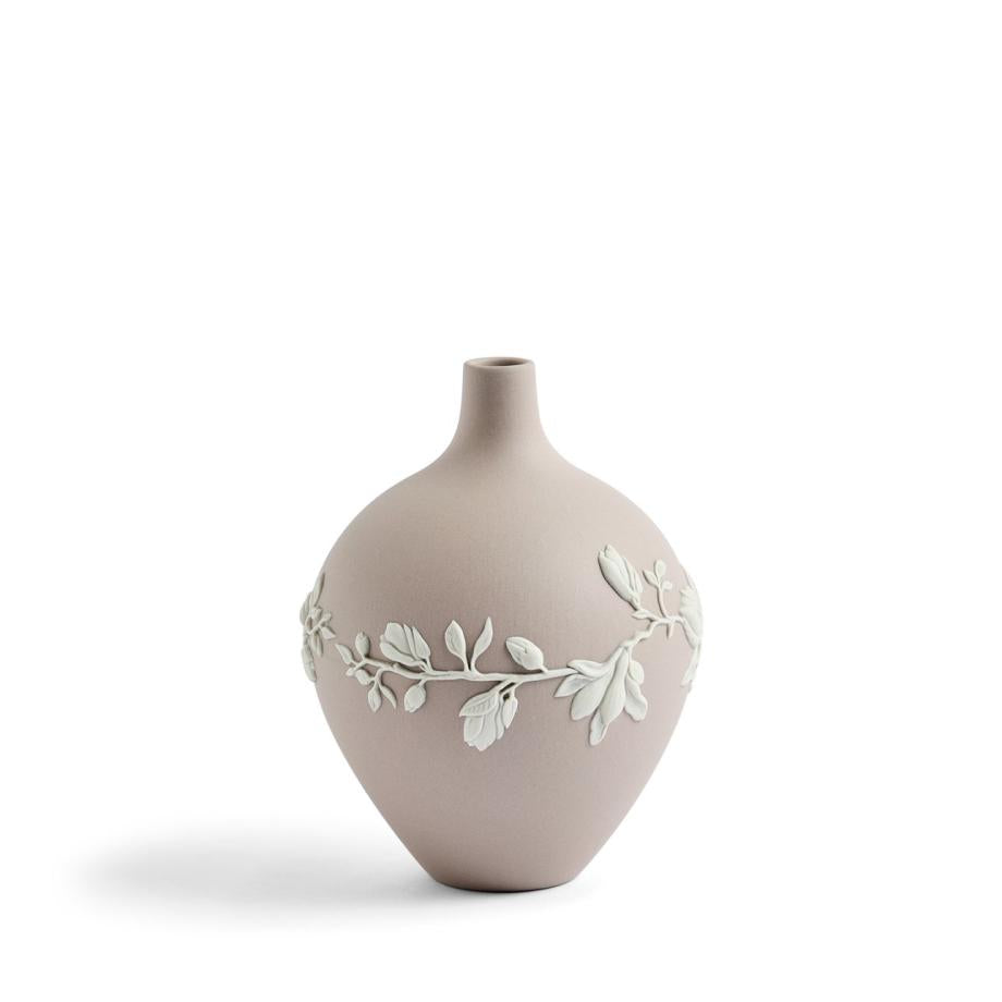 Wedgwood Magnolia Blossom Bud Vase Mink