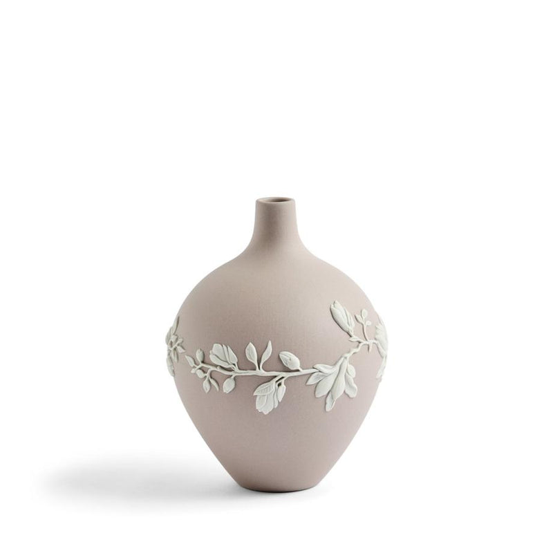 Wedgwood Magnolia Blossom Bud Vase Mink