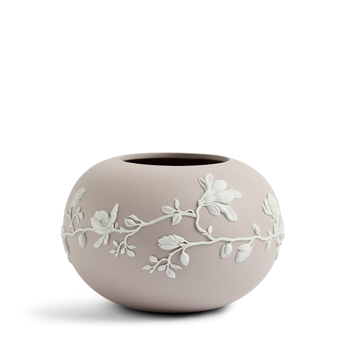 Wedgwood Magnolia Blossom Rose Bowl Mink