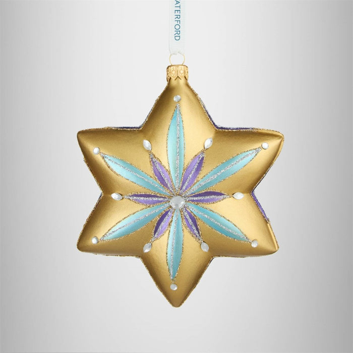 Waterford Holiday Heirlooms Star Ornament Gold