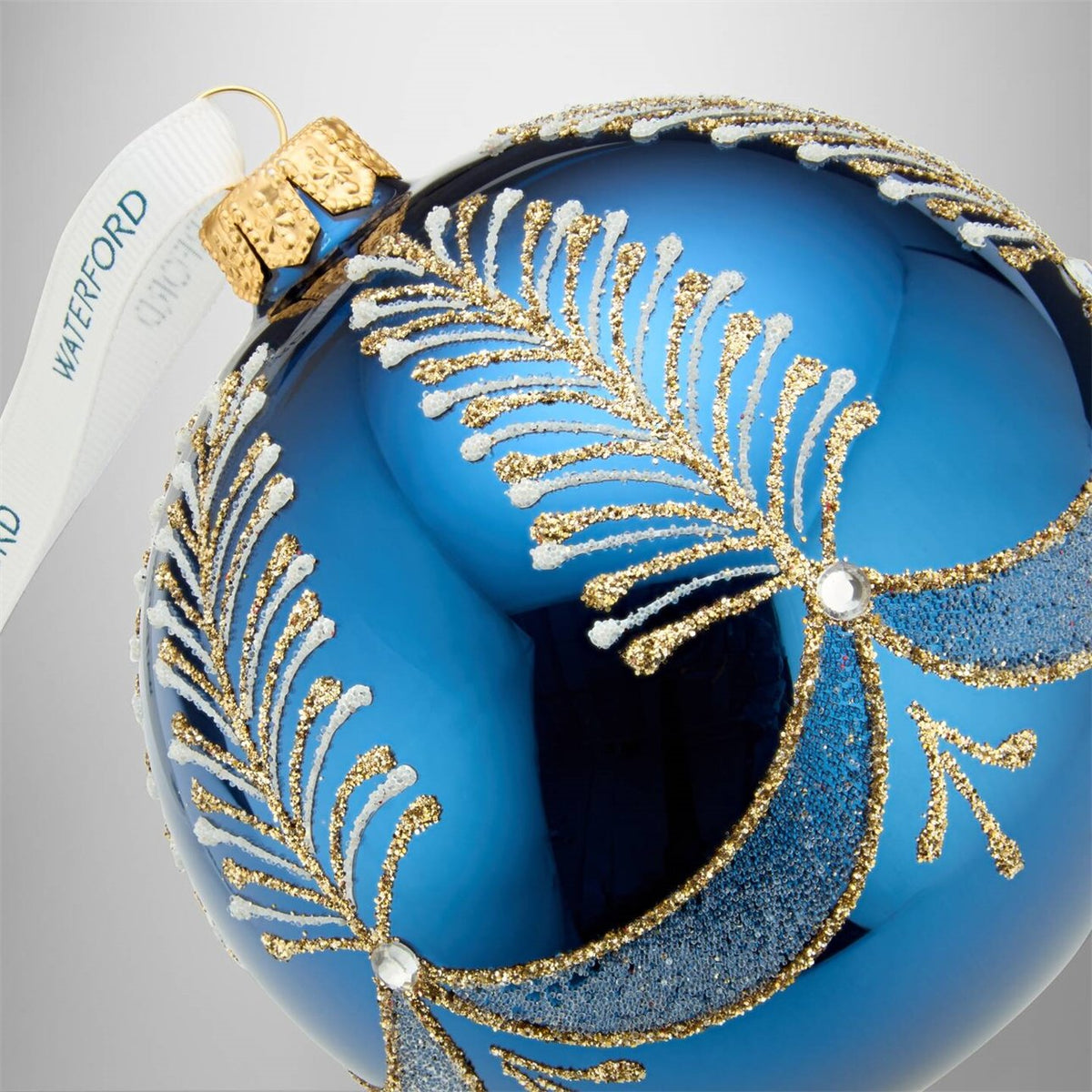 Waterford Holiday Heirlooms Blue Bauble