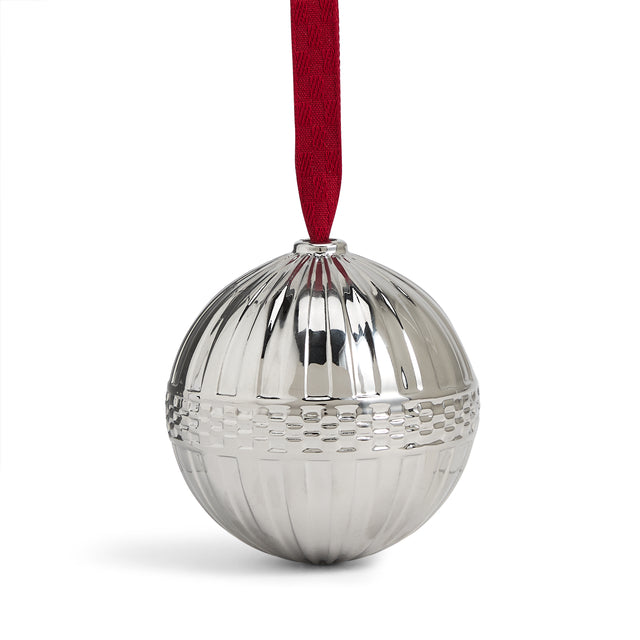 Wedgwood Christmas Bauble Silver