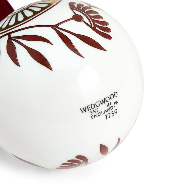 Wedgwood Festive Red Splender Ornament No 2