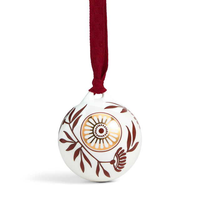 Wedgwood Festive Red Splender Ornament No 2