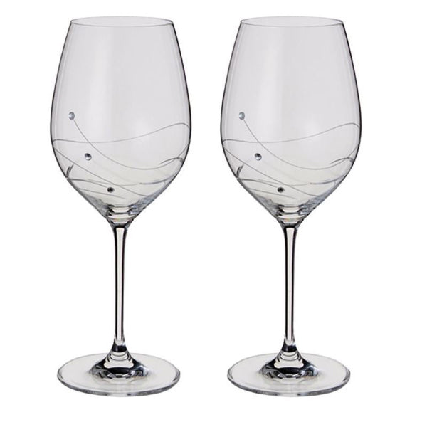 Dartington Crystal Glitz Goblet 520ml Set of 2