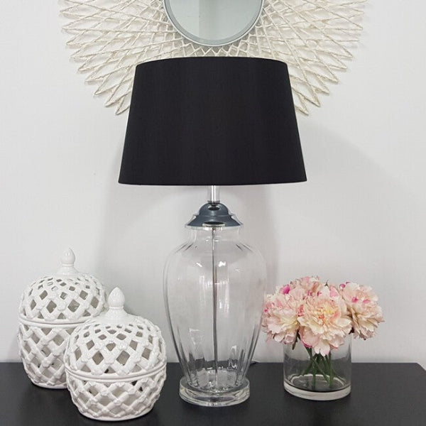 Dasch Design Lattice Decorative Lidded Jar Tall Flower Motive