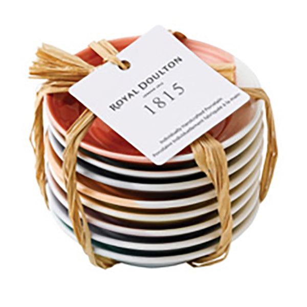 Royal Doulton 1815 Tapas Set Of 8 Plates 16cm