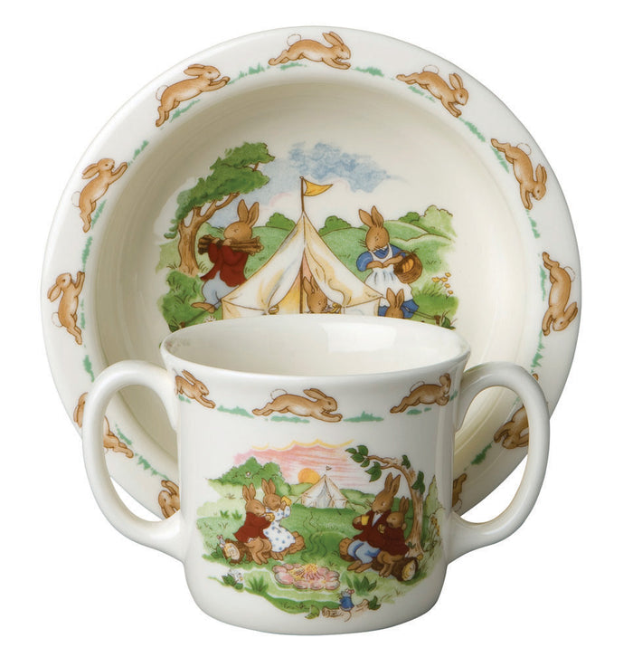 Royal Doulton Bunnykins 2 Piece Baby Set