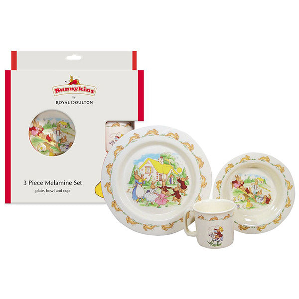Royal Doulton Bunnykins Melamine 3 Piece Set