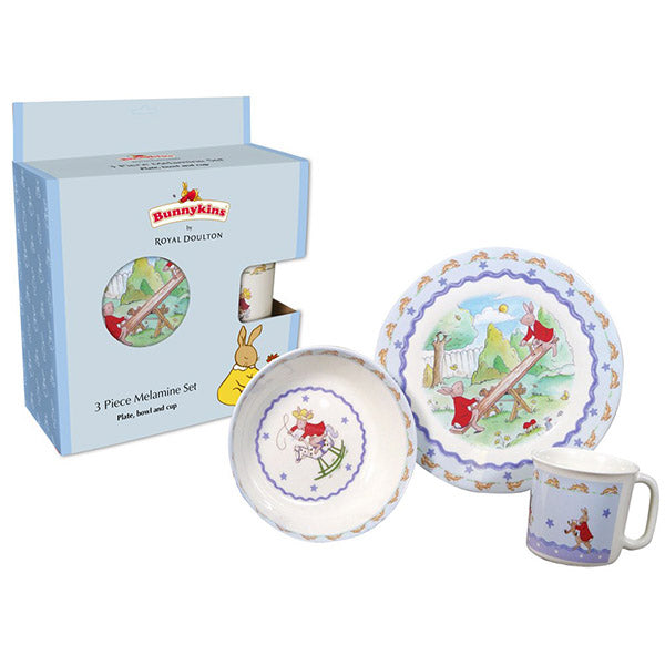 Royal Doulton Bunnykins Melamine 3 Piece Set (Star)