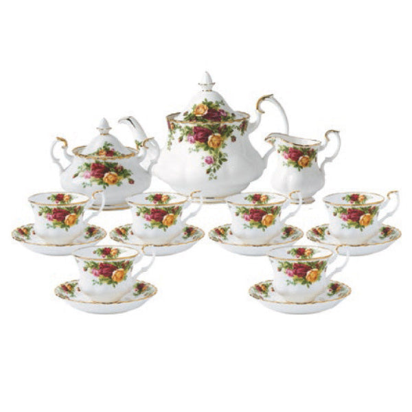 Royal Albert Old Country Roses 15 Piece Teaset