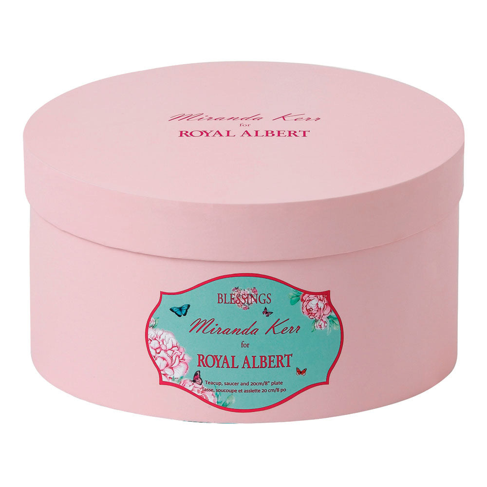 Miranda Kerr for Royal Albert Blessings Teacup, Saucer, Plate 20cm