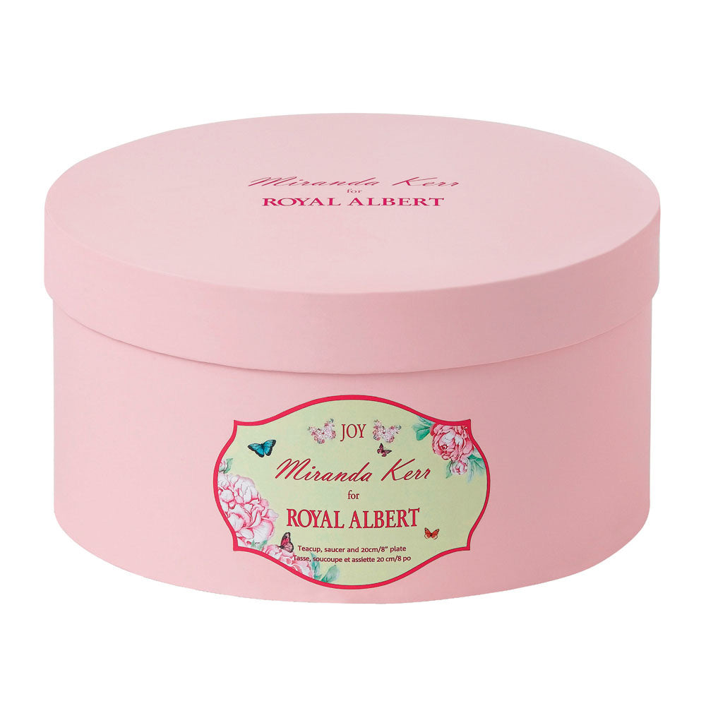 Miranda Kerr for Royal Albert Joy Teacup, Saucer, Plate 20cm