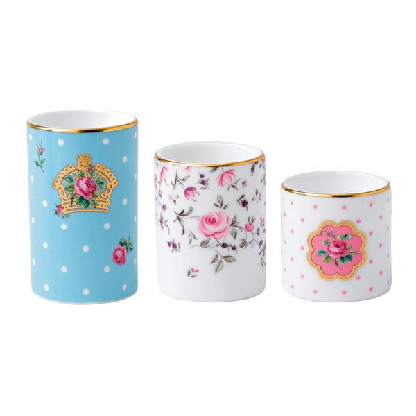 Royal Albert Vintage Votives Set of 3