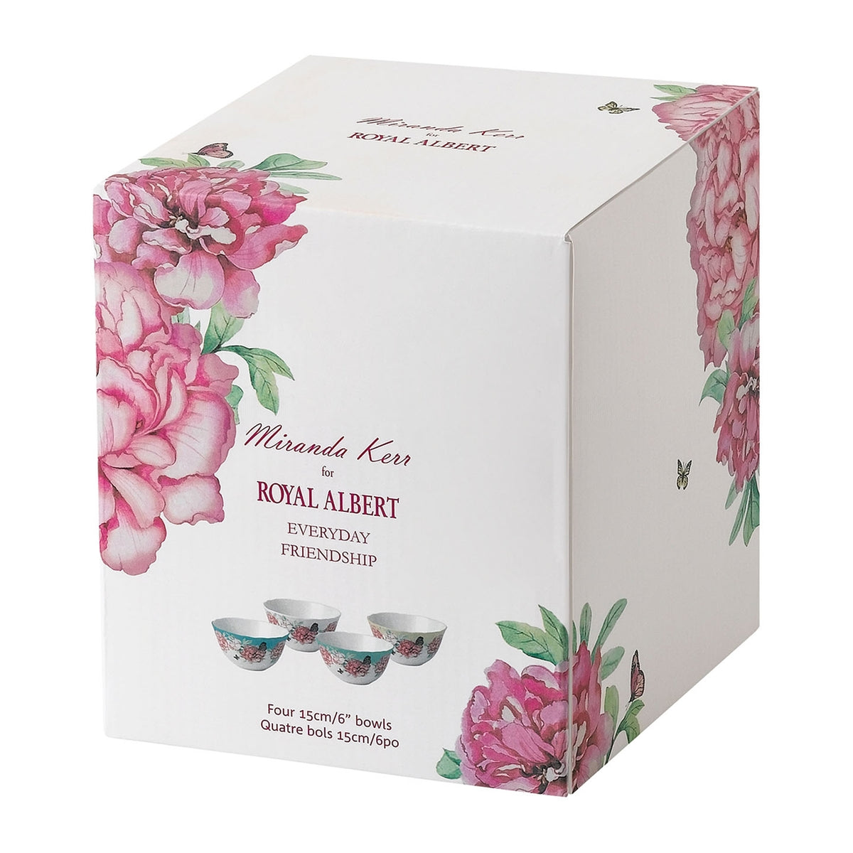 Miranda Kerr for Royal Albert Everyday Friendship Cereal Bowls Set of 4