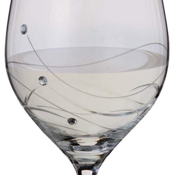 Dartington Single Celebration Glitz Wine Glass