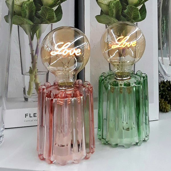 Pretty Sheridan Pink Love Led Lamp